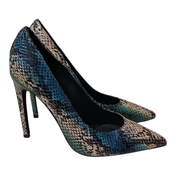 Jeffrey Campbell Shoes - Jeffrey Campbell Snakeskin Heels